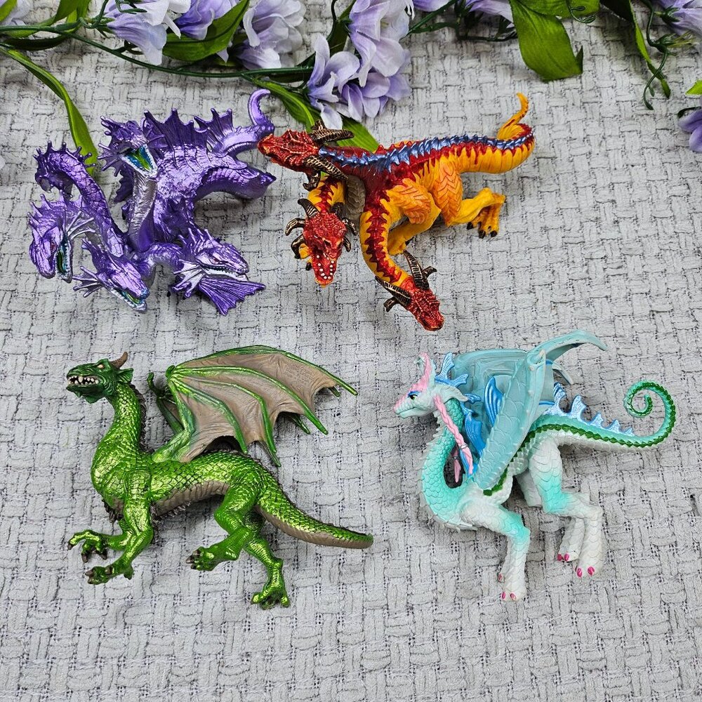 Safari Dragon Lot Hydra Fire Dragon Forest Dragon Princess Dragon